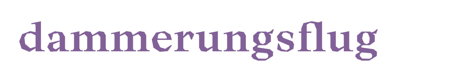 dammerungsflug